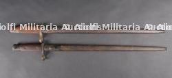 Lot de 2 baïonnettes belges modèle 1916. Set of two Belgian bayonets model 1916 — miniature 2