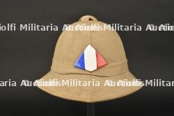 Casque colonial France Libre.