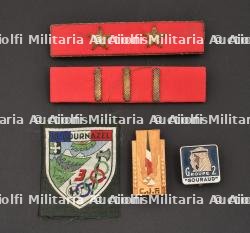 Ensemble d'insignes du Groupement 3.