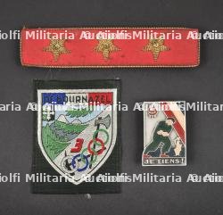 Ensemble d'insigne du Groupement 3.