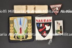 Ensemble d'insignes du Groupement 4.
