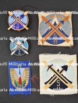 Ensemble d'insignes du Groupement 11.