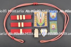 Ensemble de barrettes et insignes Chantiers.