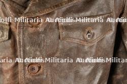Blouson en cuir des Chantiers. — miniature 2