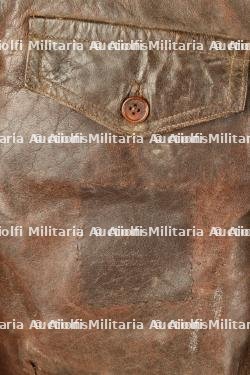 Blouson en cuir des Chantiers. — photo 4