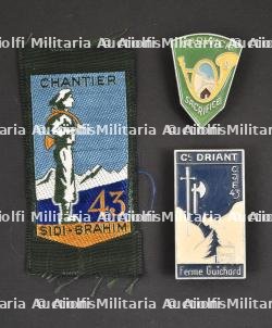 Ensemble d'insignes du Groupement 43 Sidi Brahim — miniature 1