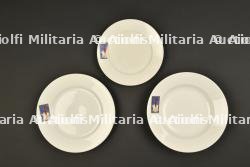 Assiettes souvenir du Groupement 5.