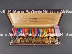 Belgique 1914-1918 et 1940-1945 ensemble de médailles et réductions. Belgium 1914–1918 and 1940–1945 medal and miniature set — photo 17