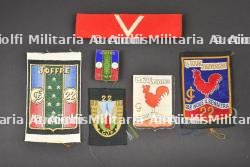 Ensemble d'insignes du Groupement 22.