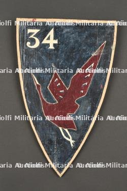 Panneau de foyer du Groupement 34.