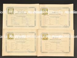 Ensemble de certificats de moralité. — photo 4