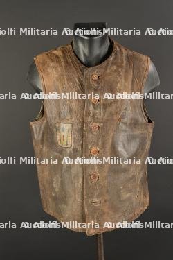 Gilet de cuir de Cadre.