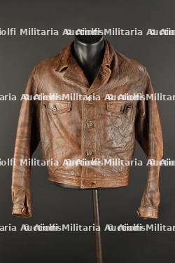 Blouson en cuir des Chantiers. — photo 1