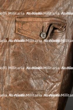 Blouson en cuir des Chantiers. — miniature 3