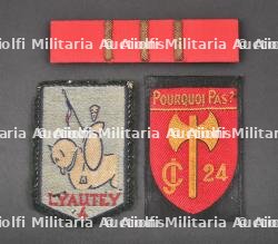 Ensemble d'insignes du Groupement 24