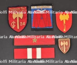 Ensemble d'insignes du Groupement 24 — photo 1