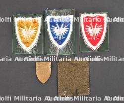 Ensemble d'insignes tissu du Groupement 14. — photo 2