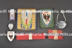 Ensemble d'insignes du Groupement 14.