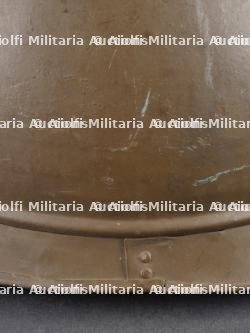 Casque Adrian Belge M1915 du 6e Artillerie à Cheval. Belgian Adrian helmet model M1915 from the 6th Horse Artillery — miniature 8