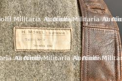 Blouson en cuir des Chantiers. — miniature 2