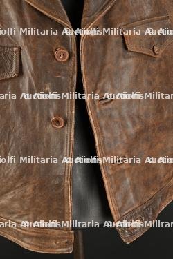 Blouson en cuir des Chantiers. — photo 4