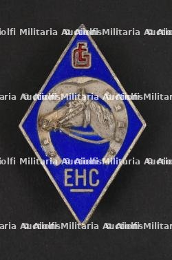 Insigne de l'Etablissement Hippiques des Chantiers.