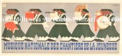 Affiche de la Musique Nationale des Chantiers.