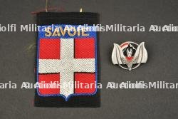 Ensemble d'insignes du Groupement Savoie