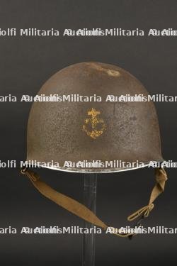 Coque de casque de l'infanterie coloniale.