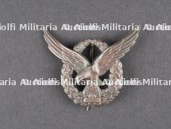 Brevet de pilote observateur Slovaque. Slovak pilot-observer badge — photo 1