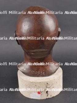 Buste de Benito Mussolini par Rossi. Bust of Benito Mussolini by Rossi — miniature 4