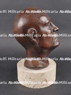Buste de Benito Mussolini par Rossi. Bust of Benito Mussolini by Rossi — photo 5