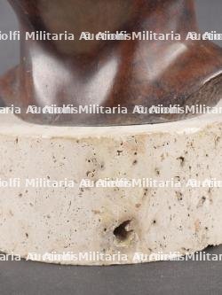 Buste de Benito Mussolini par Rossi. Bust of Benito Mussolini by Rossi — miniature 9