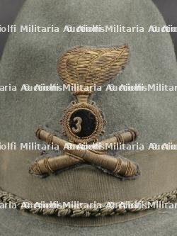 Chapeau de grande tenue de sous-lieutenant du 3eme Régiment des Chasseurs Alpins italien. Second lieutenant of the 3rd Italian Alpine Hunters Regiment. — photo 2