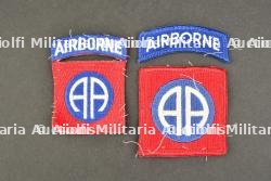 Insignes de la 82ème Airborne.
