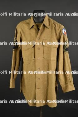 Chemise moutarde de la 9ème Airforce.