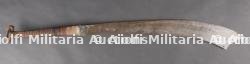 Sabre Dao ramené par un ancien du Corps de Volontaires belge en Corée. Dao saber brought back by a former member of the Belgian Volunteer Corps in Korea