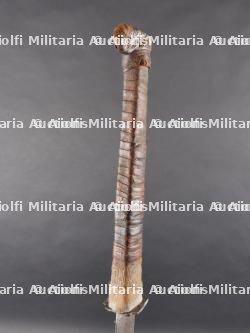 Sabre Dao ramené par un ancien du Corps de Volontaires belge en Corée. Dao saber brought back by a former member of the Belgian Volunteer Corps in Korea — miniature 8