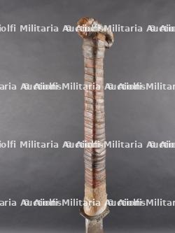 Sabre Dao ramené par un ancien du Corps de Volontaires belge en Corée. Dao saber brought back by a former member of the Belgian Volunteer Corps in Korea — miniature 10