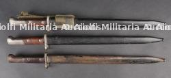 Lot de 3 baïonnettes Belges Mle 1924 Export. Lot of 3 Belgian bayonets, Model 1924 Export — photo 1