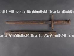 Lot de 5 baïonnettes italiennes et étrangères. Lot of 5 Italian and other foreign bayonets — photo 16