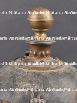 Casque à boule d'artilleur M1871. Artillery spike helmet M1871 — miniature 4