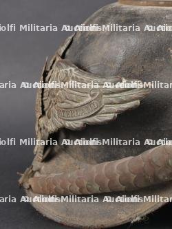 Casque à boule d'artilleur M1871. Artillery spike helmet M1871 — photo 6