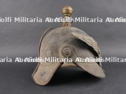Casque à boule d'artilleur M1871. Artillery spike helmet M1871 — miniature 9