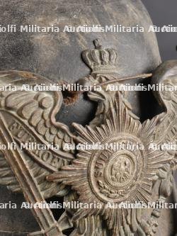 Casque à boule d'artilleur M1871. Artillery spike helmet M1871 — photo 11