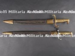 Glaive et baïonnette Allemagne Impériale. Glaive and bayonet from Imperial Germany — photo 1
