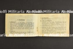 Livret Sturmgewehr 44. Sturmgewehr booklet.