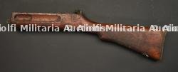 Bois de pistolet mitrailleur.