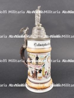 Chope de Reserviste Luftschiffer Bataillon. Reservist beer stein from Luftschiffer Battalion — photo 1