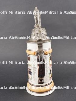 Chope de Reserviste Luftschiffer Bataillon. Reservist beer stein from Luftschiffer Battalion — photo 4
